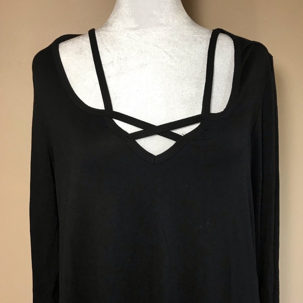 Revolve Michael Lauren long sleeve midi dress size L NWT - Picture 3 of 13